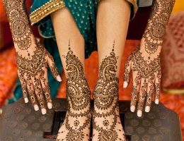 Feet Mehandi designs